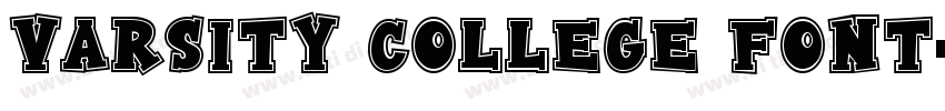 Varsity College Font字体转换
